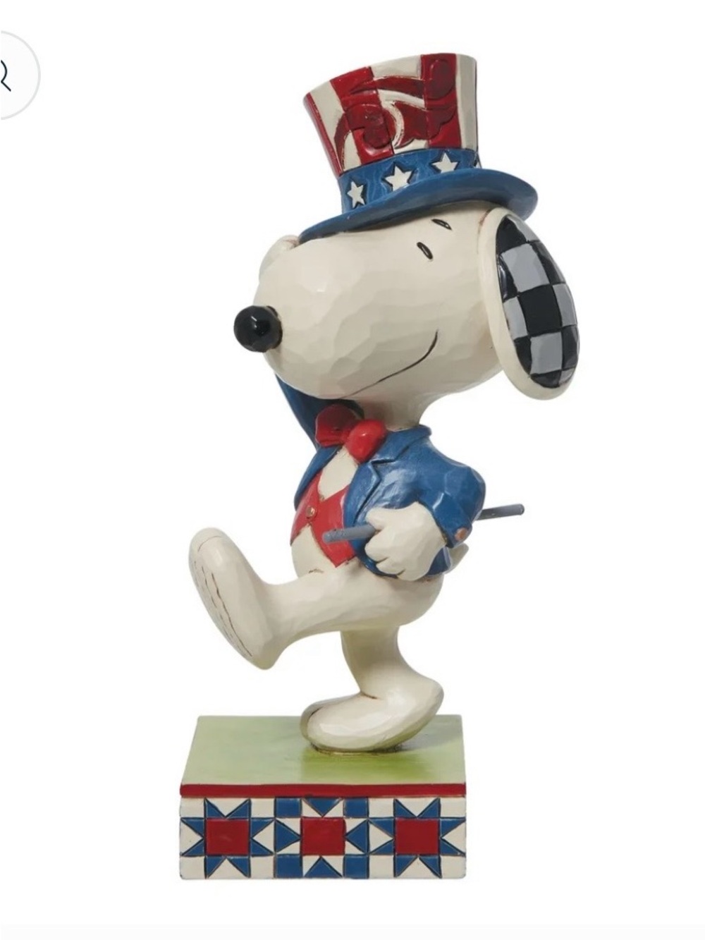 Jim Shore patriotic Snoopy